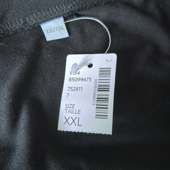 Black Maxi High Low Skirt XXL NWT - Picture 7 of 8